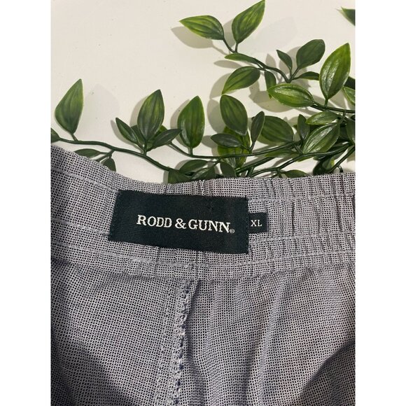 Rodd & Gunn Mens Grey Elastic Waist Shorts With Drawstring & Pockets XL - Picture 7 of 13